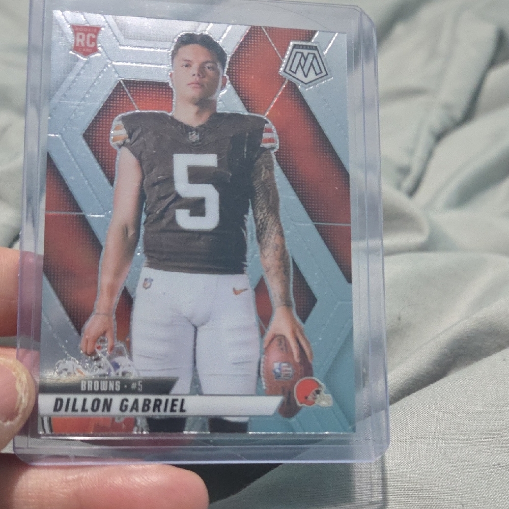 Panini Trading Card - Brown and White
